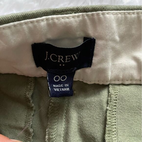J. Crew Shorts Olive Green NEW Women’s Size 00 - Picture 4 of 6